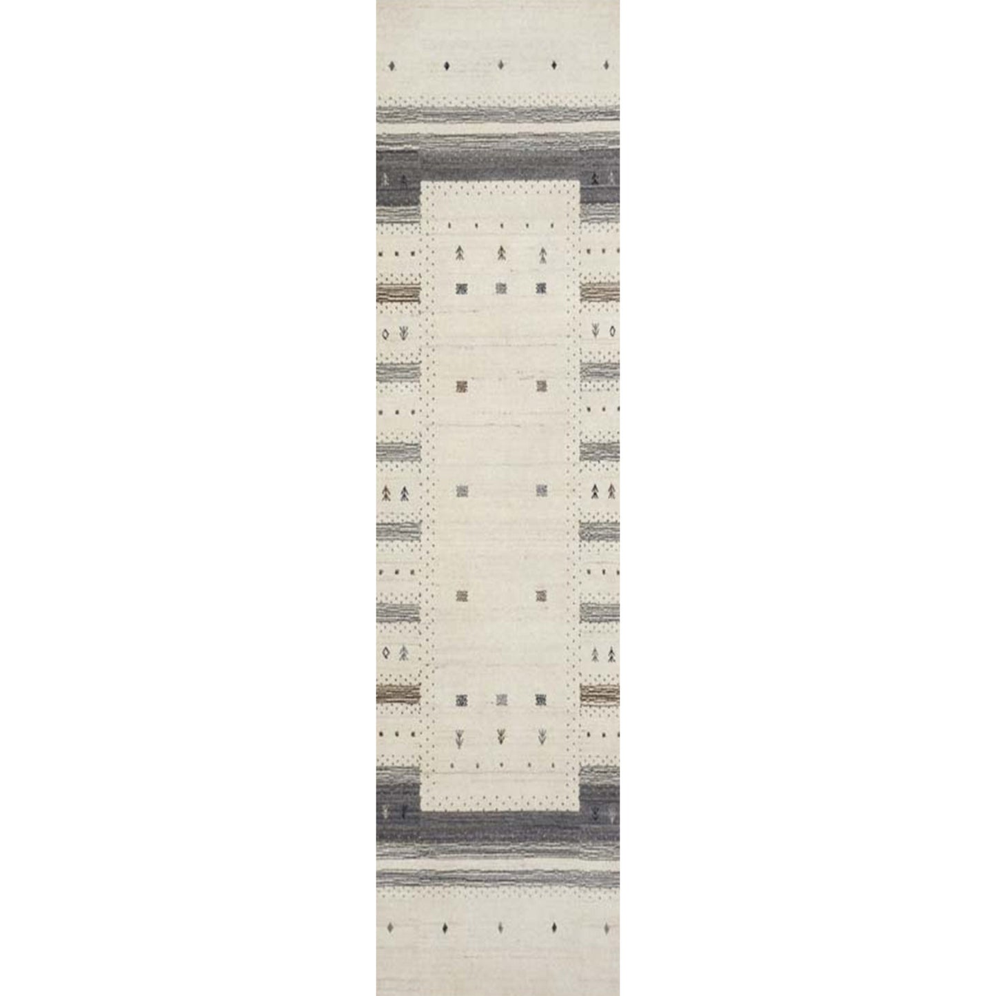 GABBEH 2000 HFW02 NATURAL / TAUPE