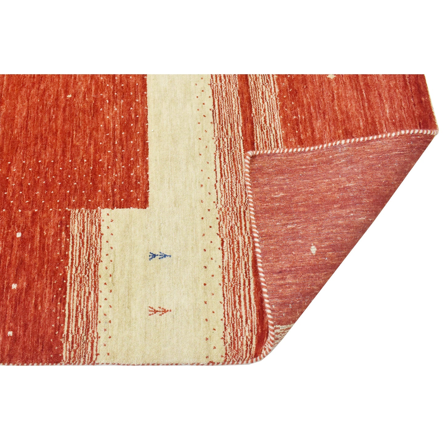 GABBEH 2000 HFW02 RED / BEIGE