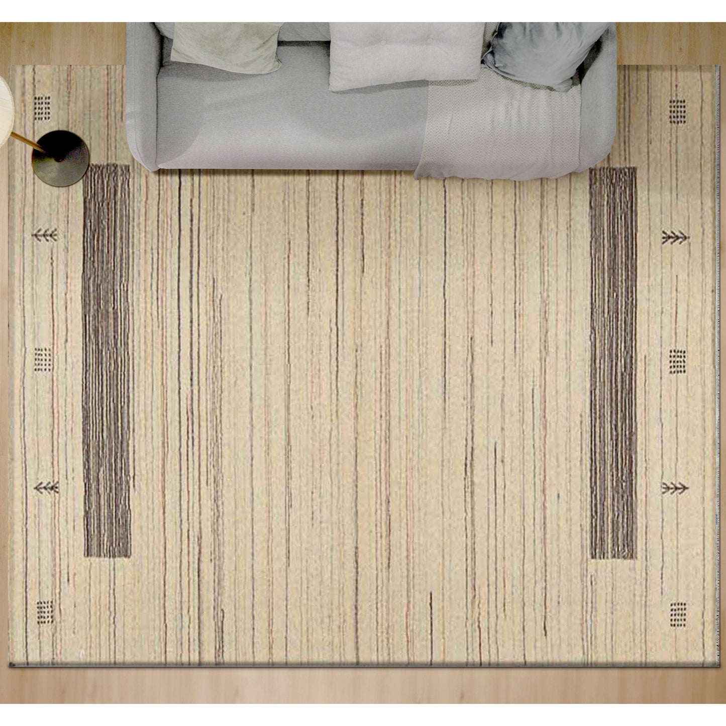 GABBEH 2000 K1001 BEIGE