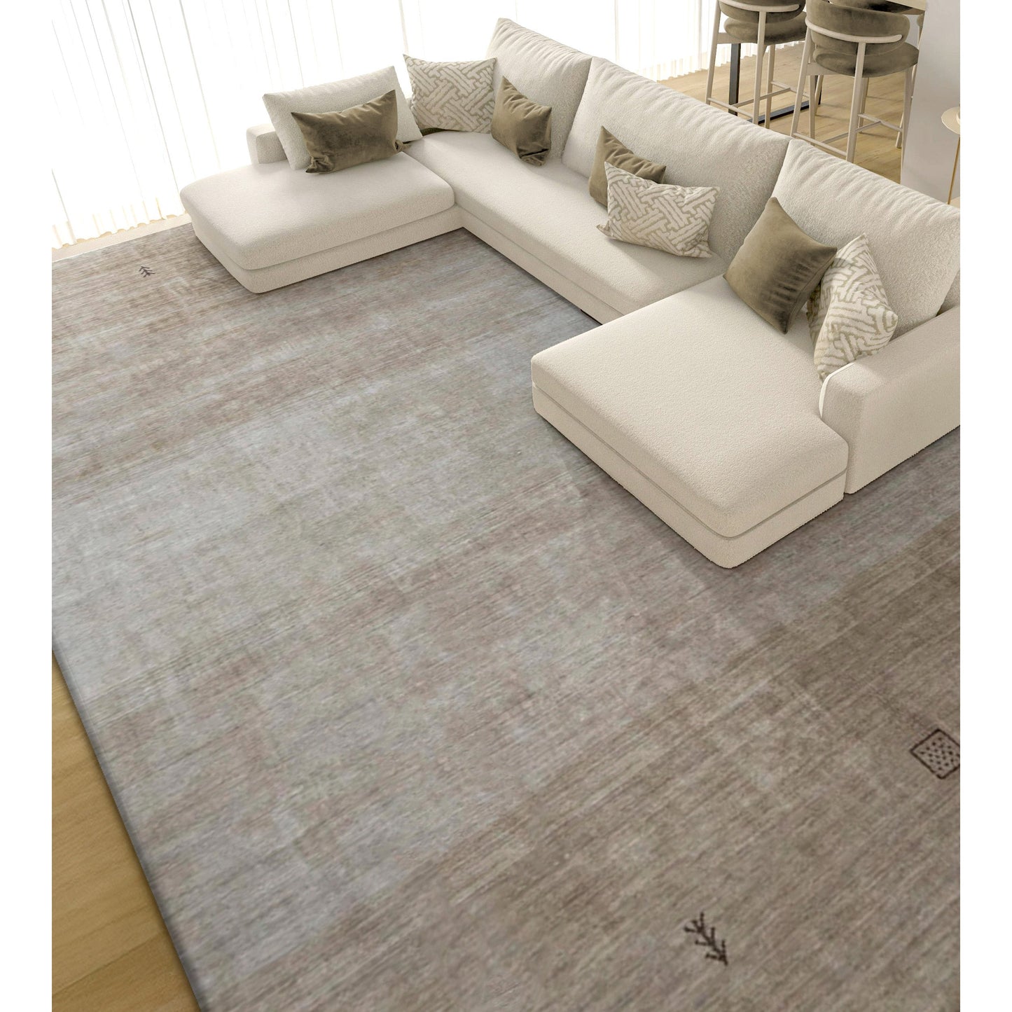 GABBEH 2000 K1021 BEIGE