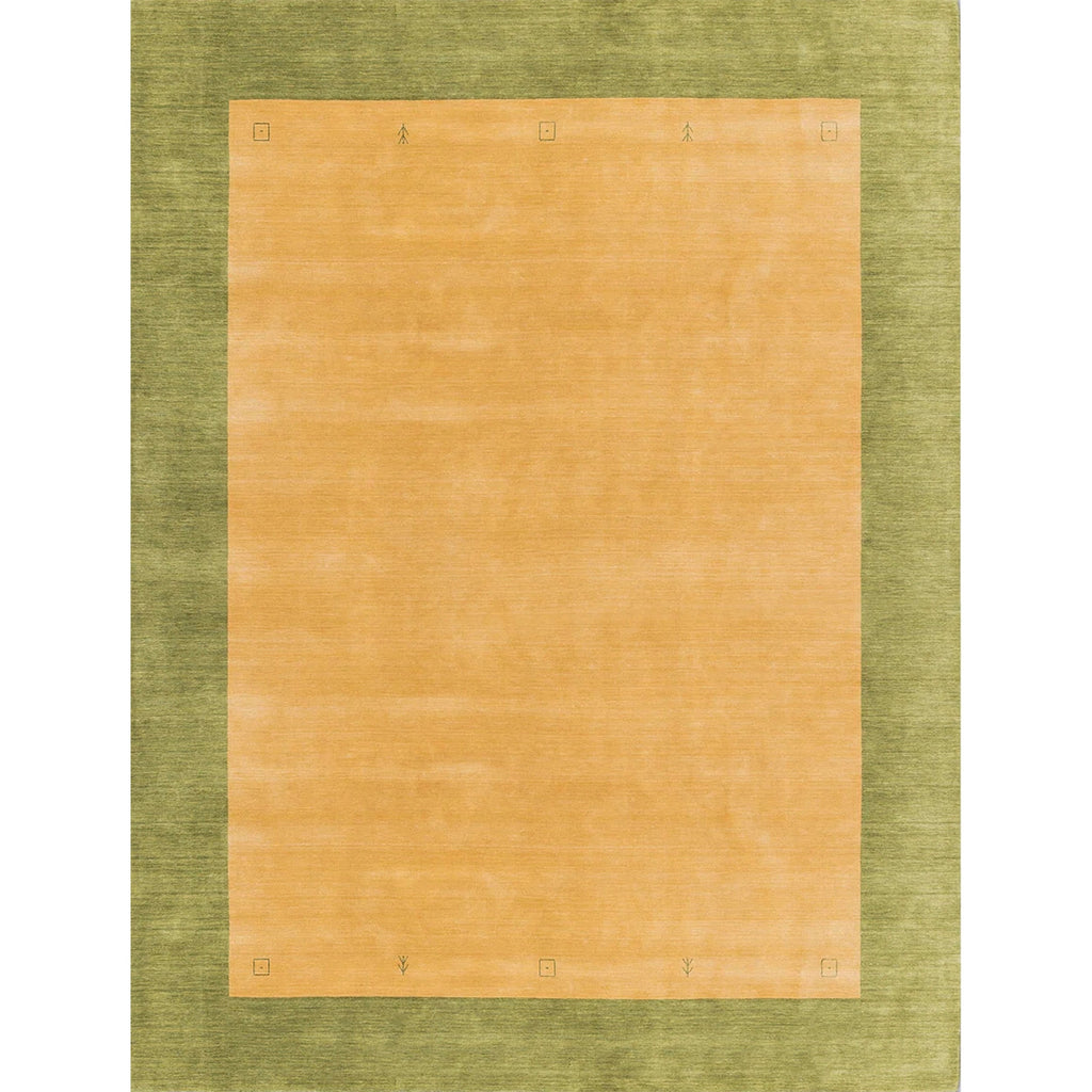 GABBEH 2000 K1126 LIGHT GREEN / GOLD