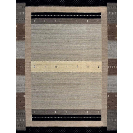 GABBEH 2000 K3000 BEIGE / RUST
