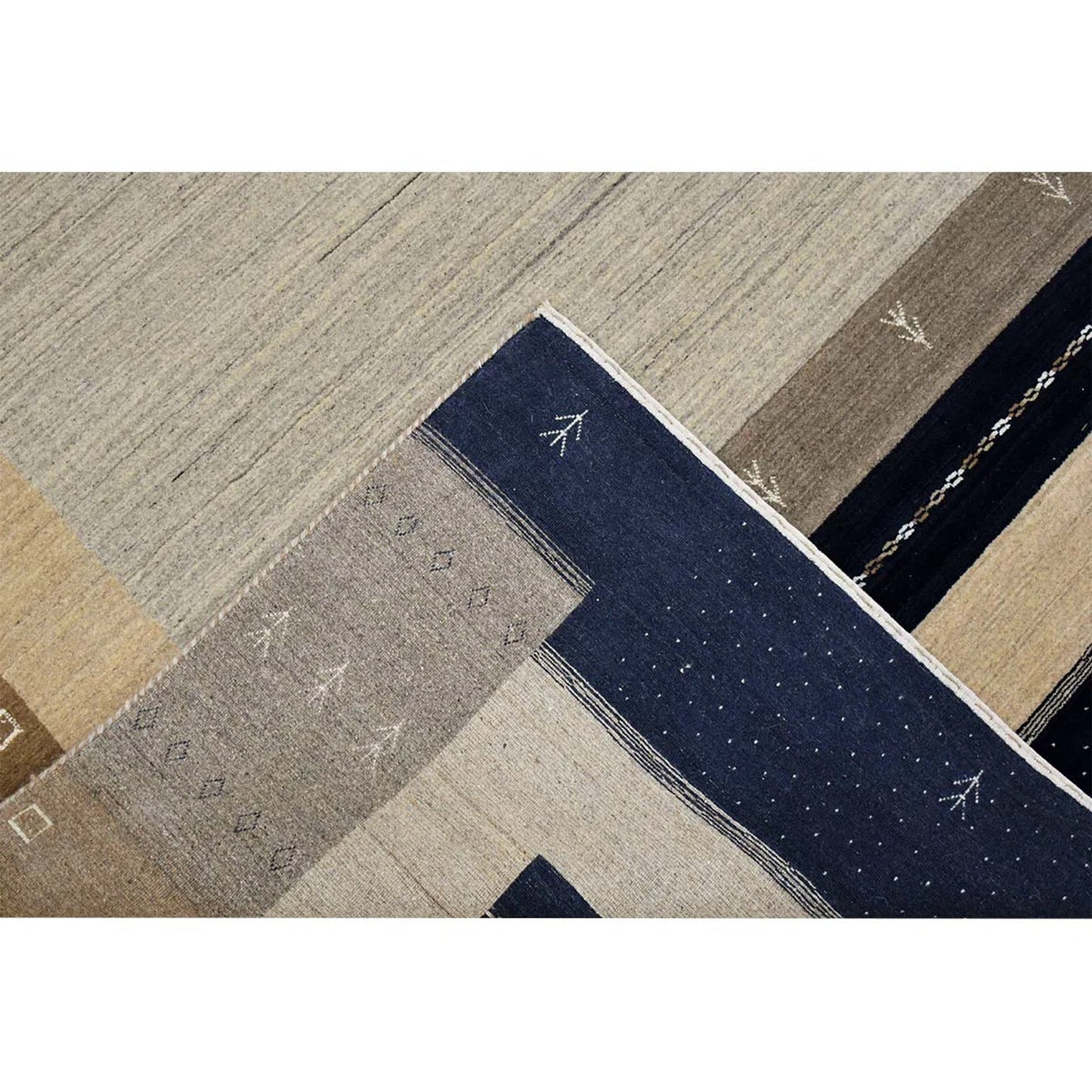 GABBEH 2000 K3000 BEIGE / RUST