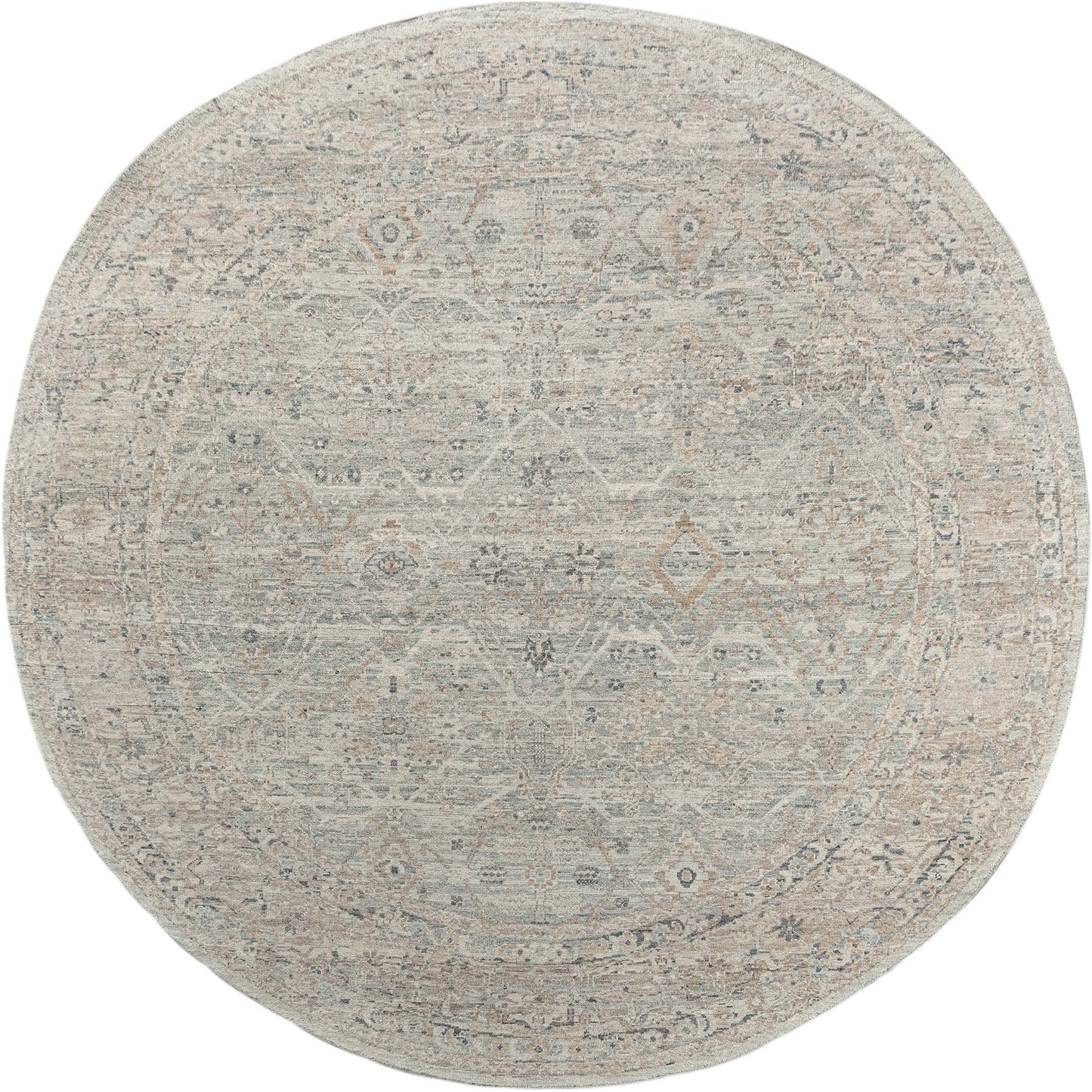GREENWICH 11203 LIGHT BLUE / IVORY