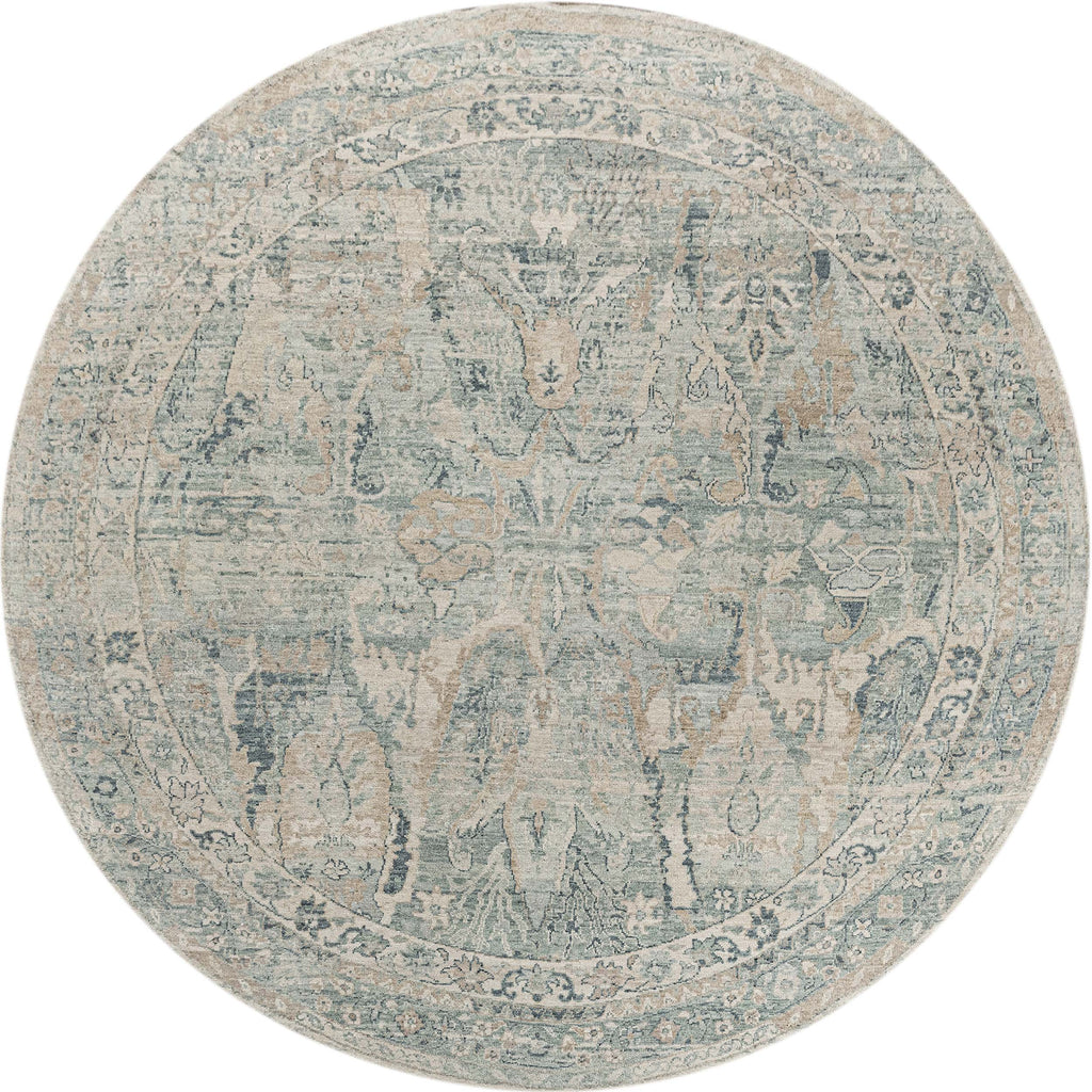GREENWICH B0201 TURQUOISE / BEIGE