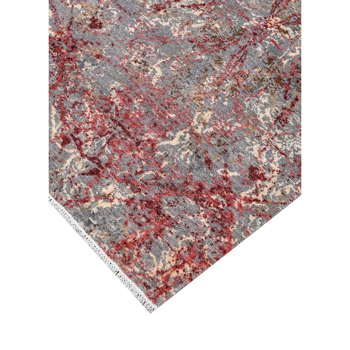GREENWICH GU022 GREY / RED
