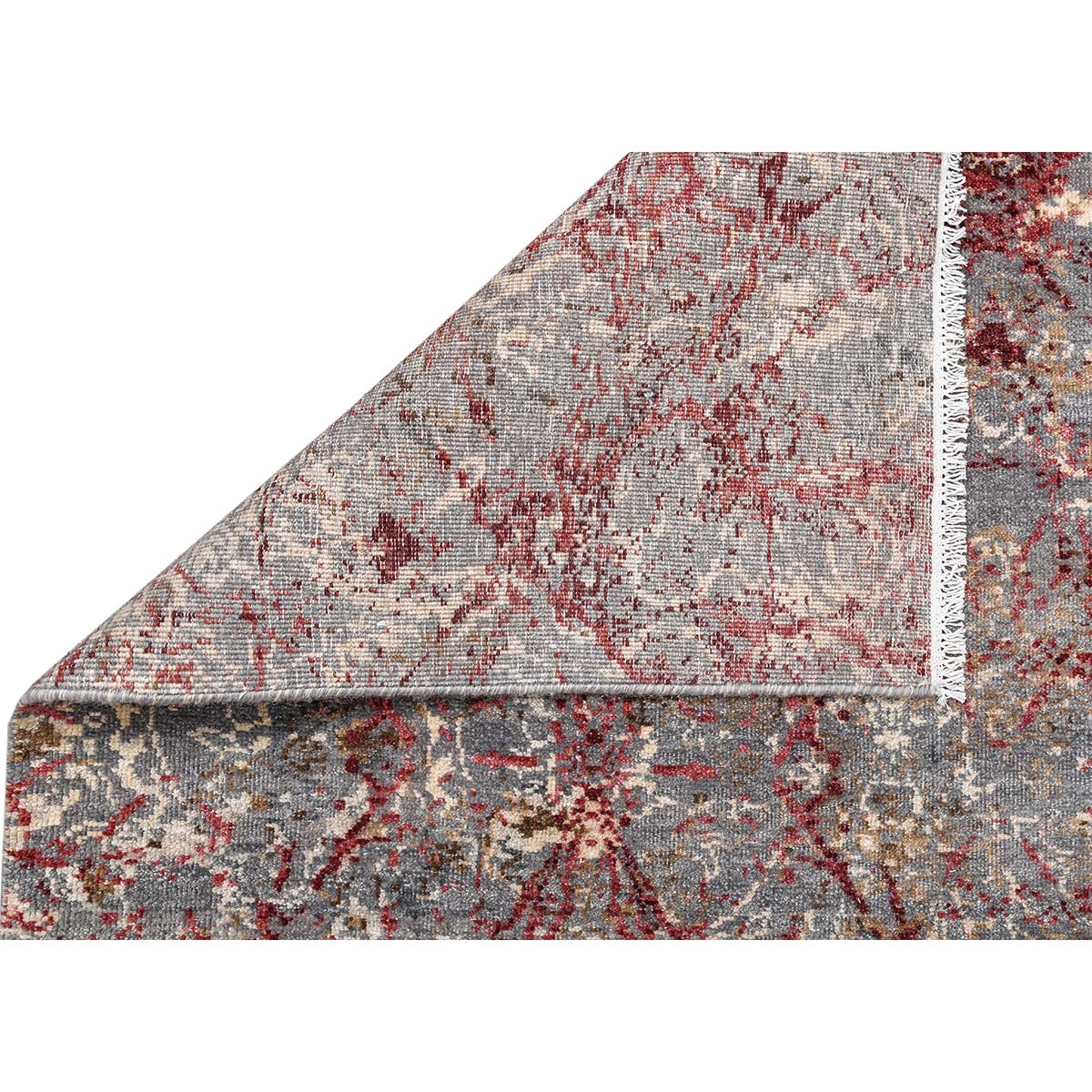 GREENWICH GU022 GREY / RED