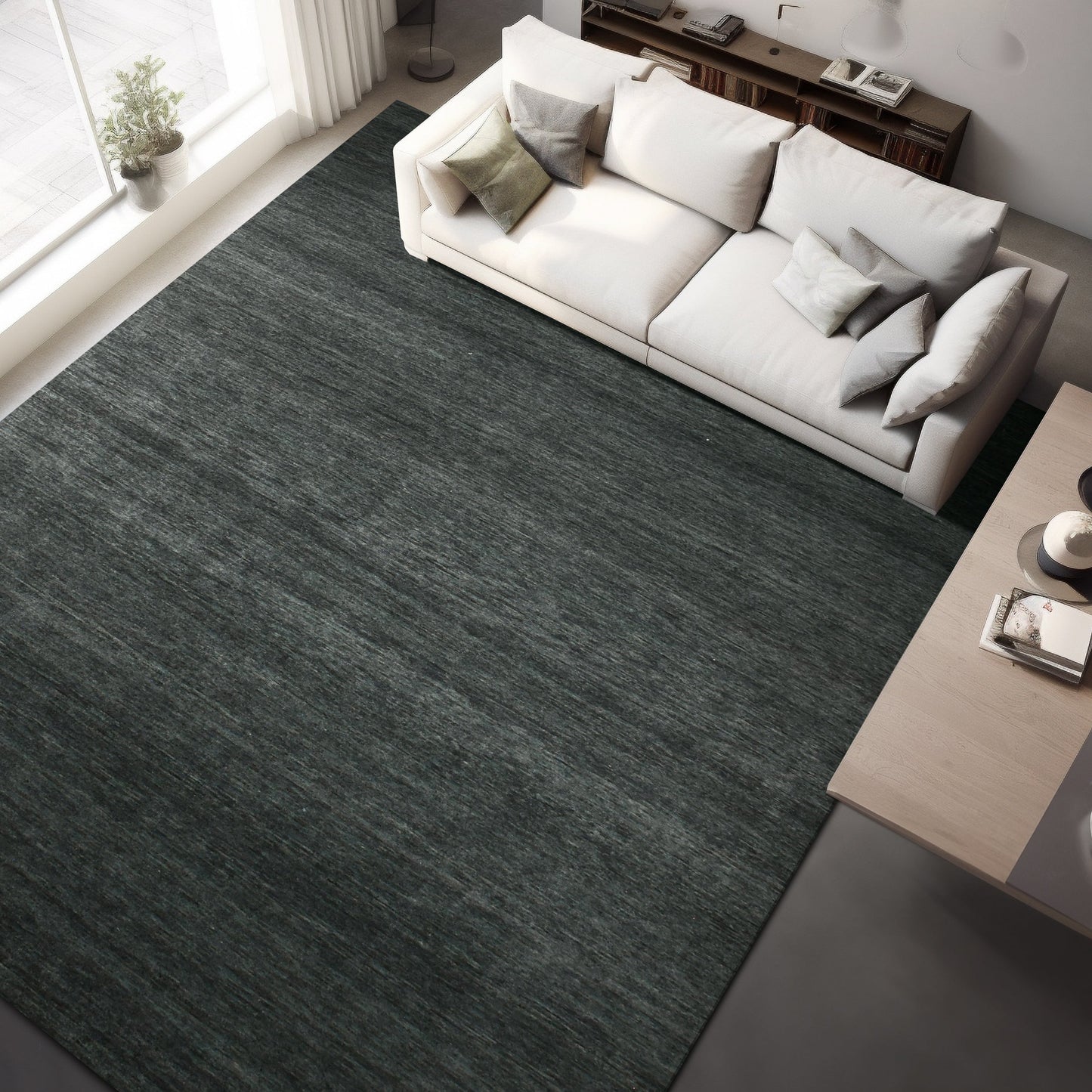 GREENWICH PLAIN CHARCOAL / GREY