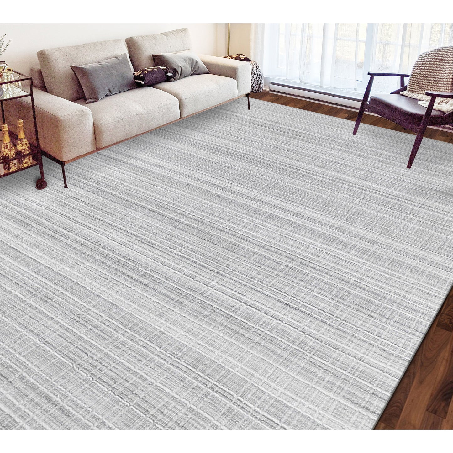 HANDLOOMED 1000 LOP14 GREY