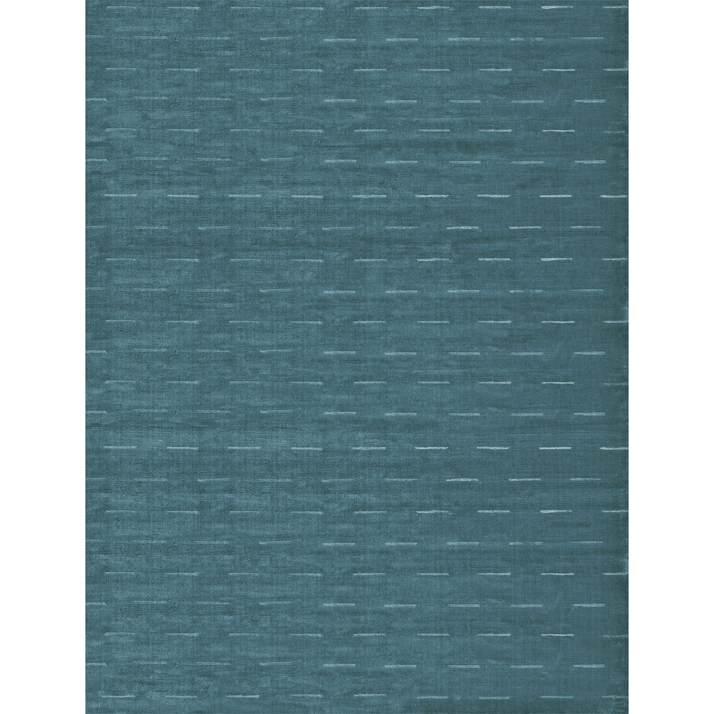 HANDLOOMED 1000 MODAS DASHES BLUE / GREEN