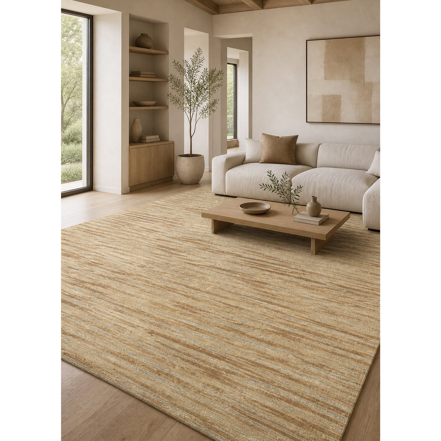 HANDLOOMED 1000 VERONICA GOLD