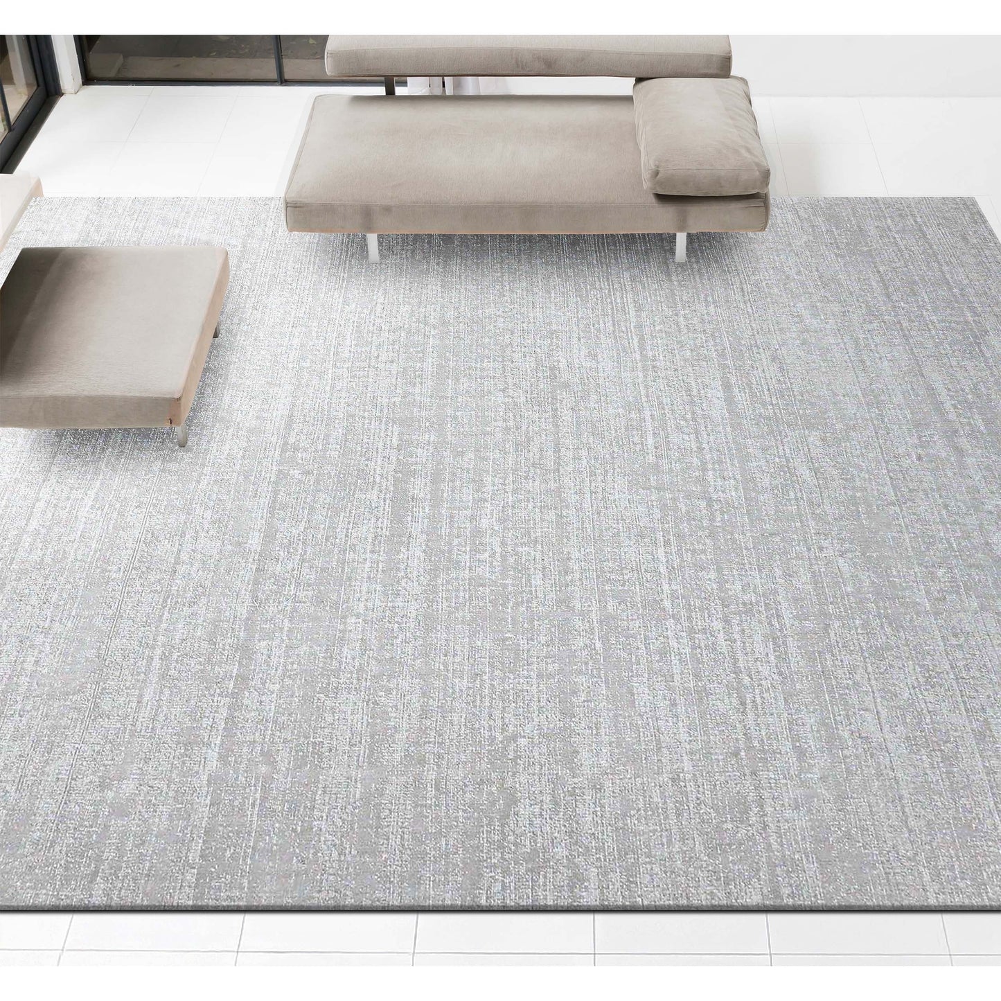 HANDLOOMED ECCO TIPSH TIP SHEAR SILVER