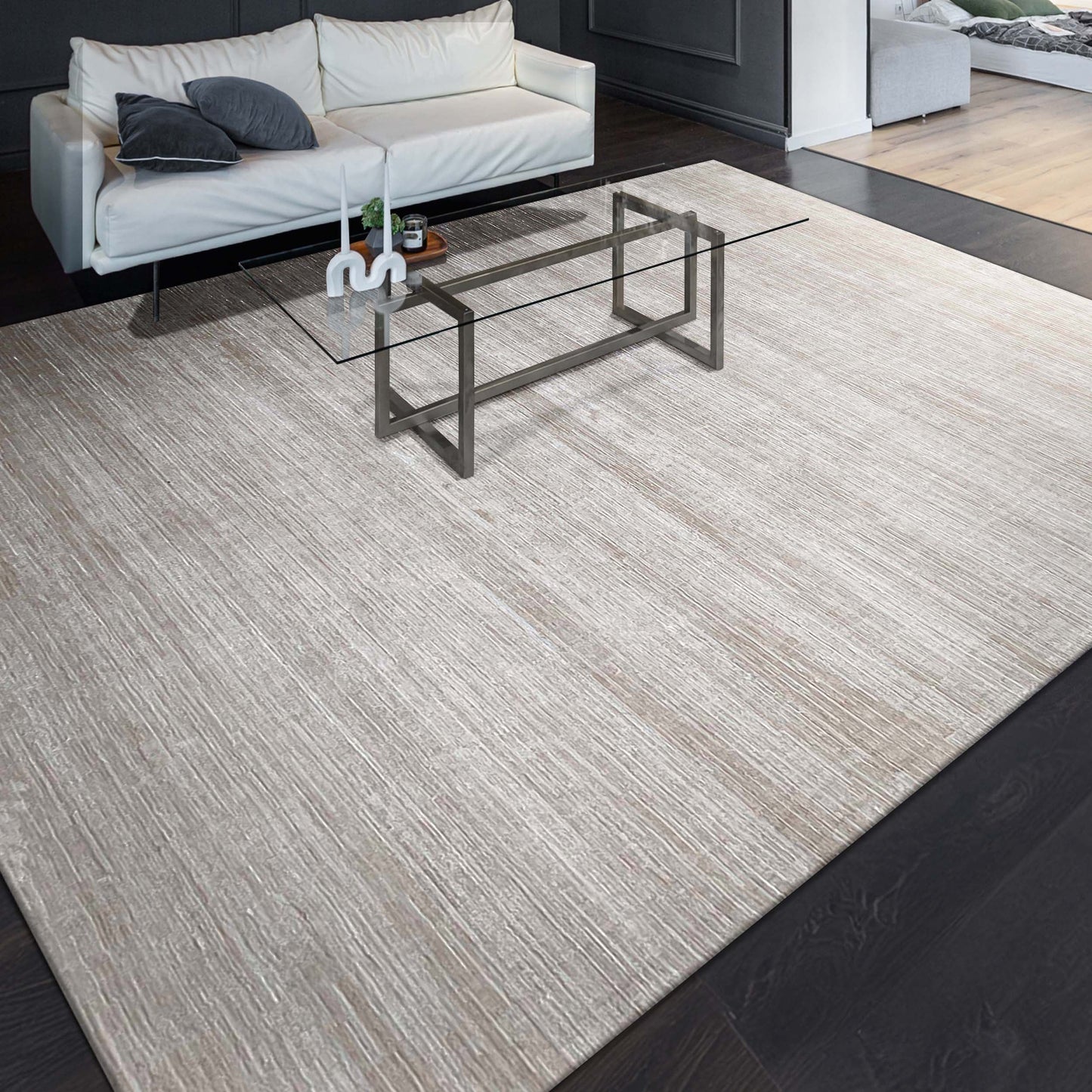 HANDLOOMED ECCO ZIZAK BEIGE