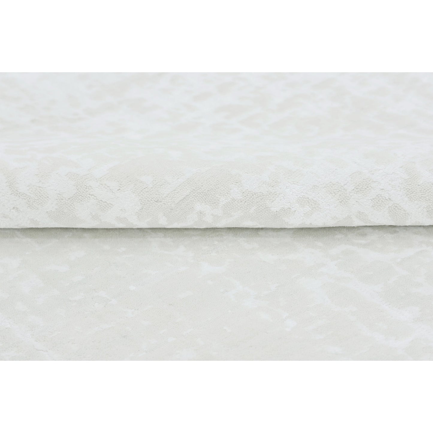 HANDLOOMED JACQUARD 581OC IVORY / WHITE