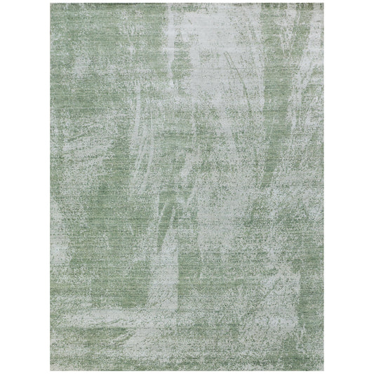 HANDLOOMED JACQUARD 721OC SILVER / SAGE