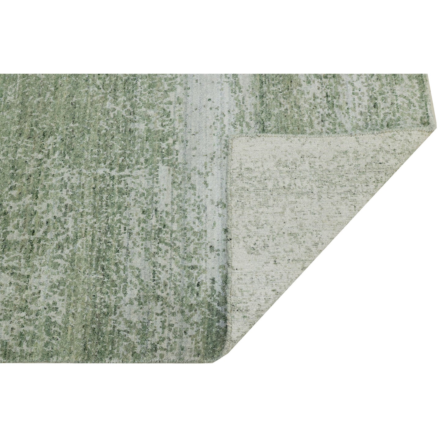 HANDLOOMED JACQUARD 721OC SILVER / SAGE