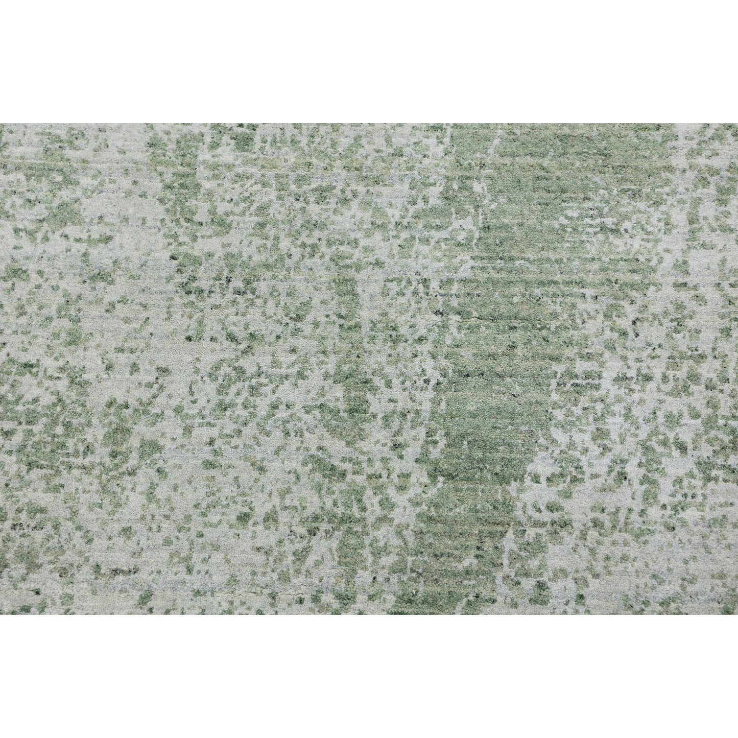 HANDLOOMED JACQUARD 721OC SILVER / SAGE