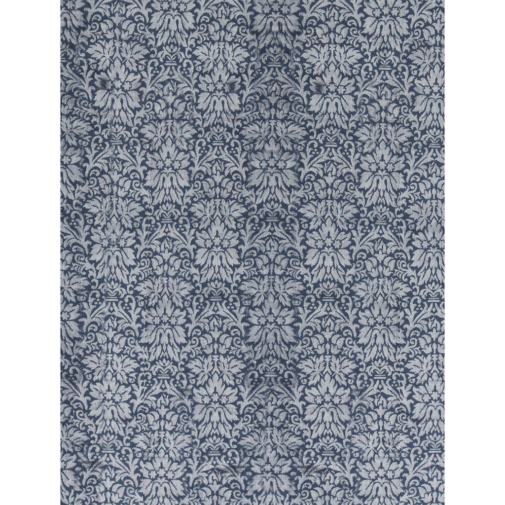 HANDLOOMED JACQUARD AUROR BLUE