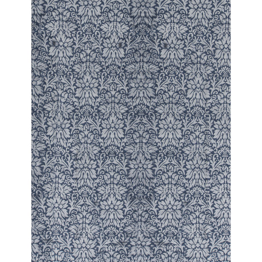 HANDLOOMED JACQUARD AUROR BLUE