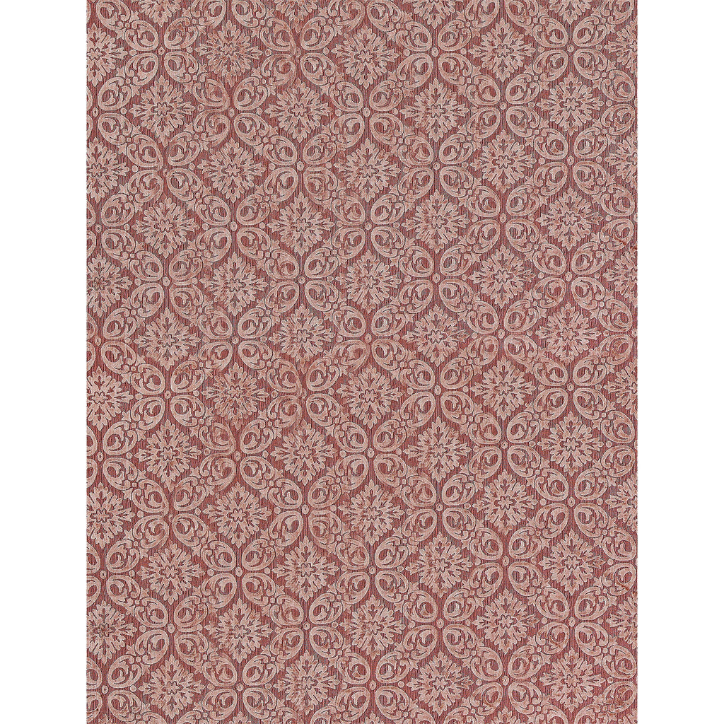 HANDLOOMED JACQUARD CHELSI RED