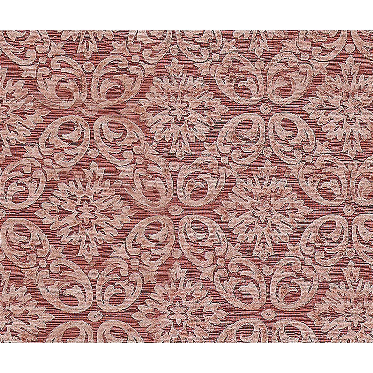 HANDLOOMED JACQUARD CHELSI RED