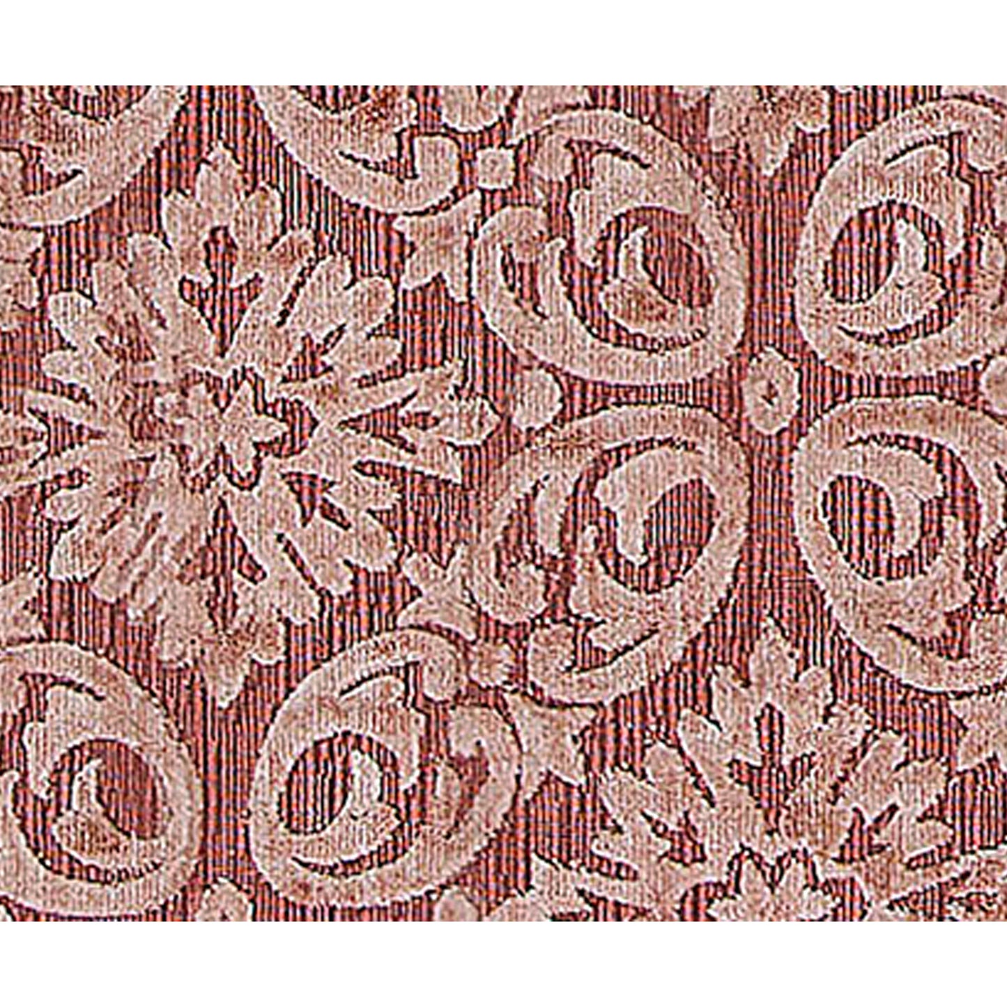 HANDLOOMED JACQUARD CHELSI RED
