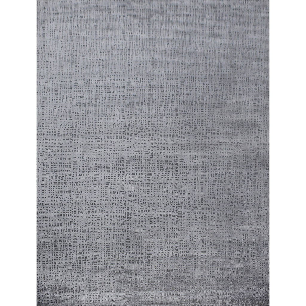 HANDLOOMED JACQUARD CONNOR CHARCOAL / SILVER