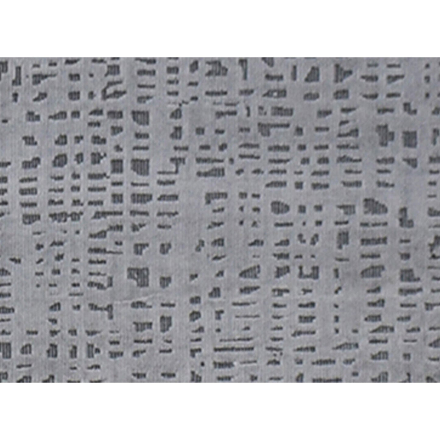 HANDLOOMED JACQUARD CONNOR CHARCOAL / SILVER