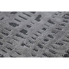 HANDLOOMED JACQUARD CONNOR CHARCOAL / SILVER