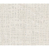 HANDLOOMED JACQUARD CONNOR SILVER / WHITE
