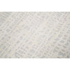 HANDLOOMED JACQUARD CONNOR SILVER / WHITE