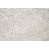 HANDLOOMED JACQUARD CONNOR SILVER / WHITE