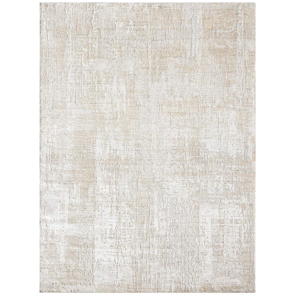HANDLOOMED JACQUARD JRK18 BEIGE / WHITE