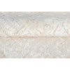 HANDLOOMED JACQUARD JRK18 BEIGE / WHITE