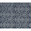 HANDLOOMED JACQUARD LORRAINE DARK BLUE