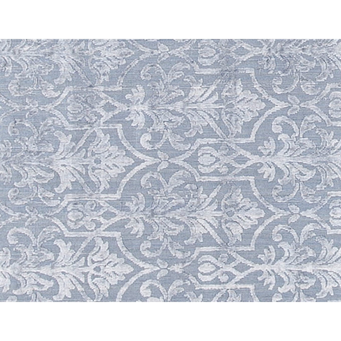 HANDLOOMED JACQUARD LORRAINE LIGHT BLUE