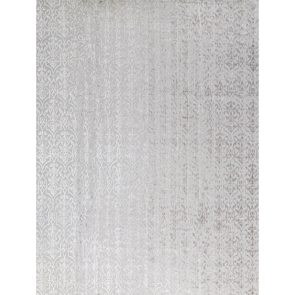 HANDLOOMED JACQUARD LORRAINE SILVER