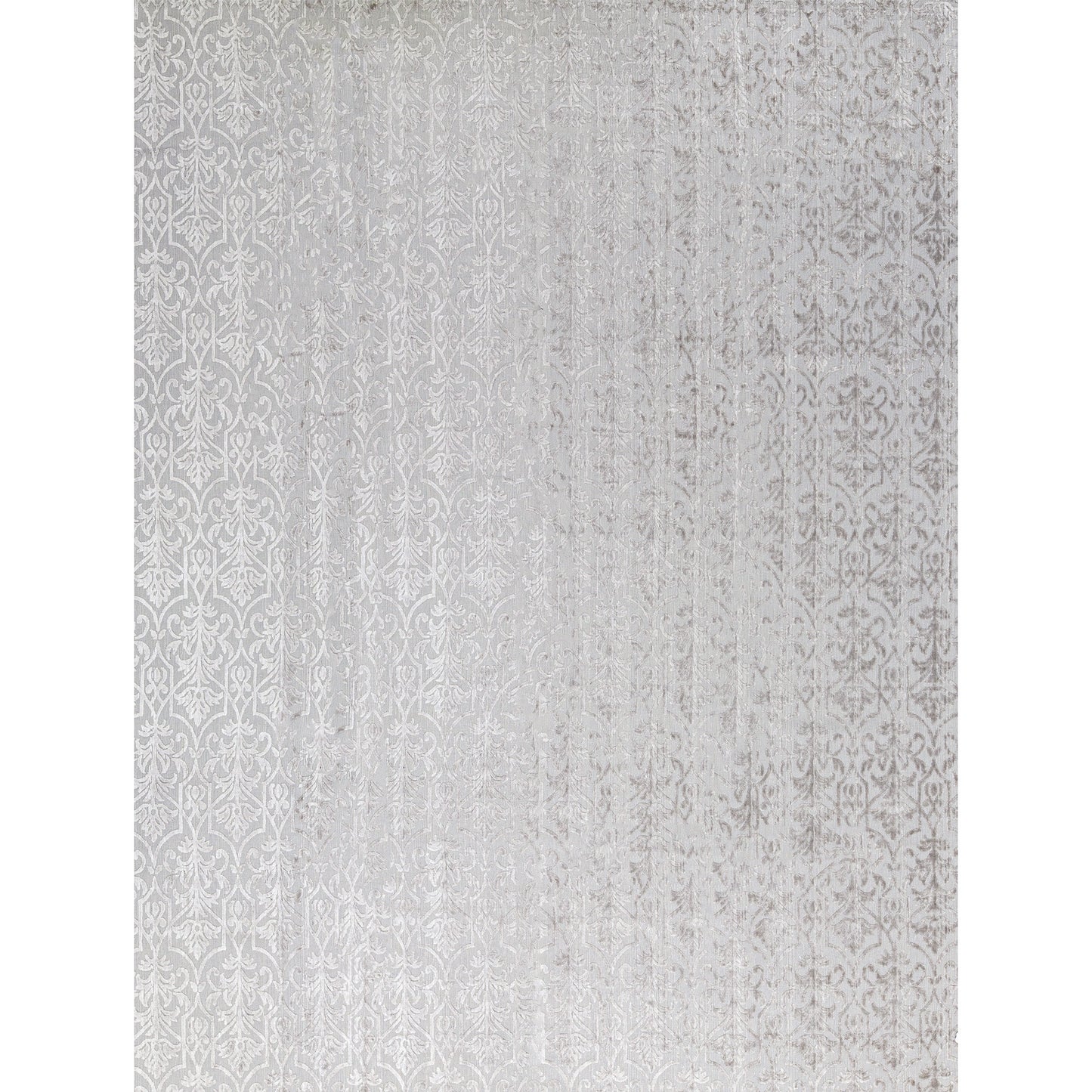 HANDLOOMED JACQUARD LORRAINE SILVER