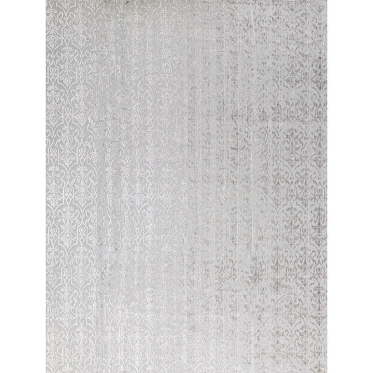 HANDLOOMED JACQUARD LORRAINE SILVER
