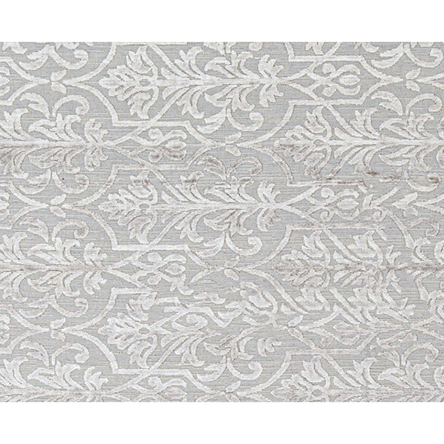 HANDLOOMED JACQUARD LORRAINE SILVER