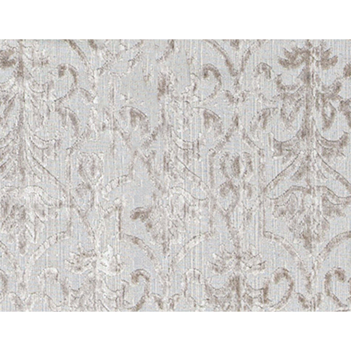 HANDLOOMED JACQUARD LORRAINE SILVER