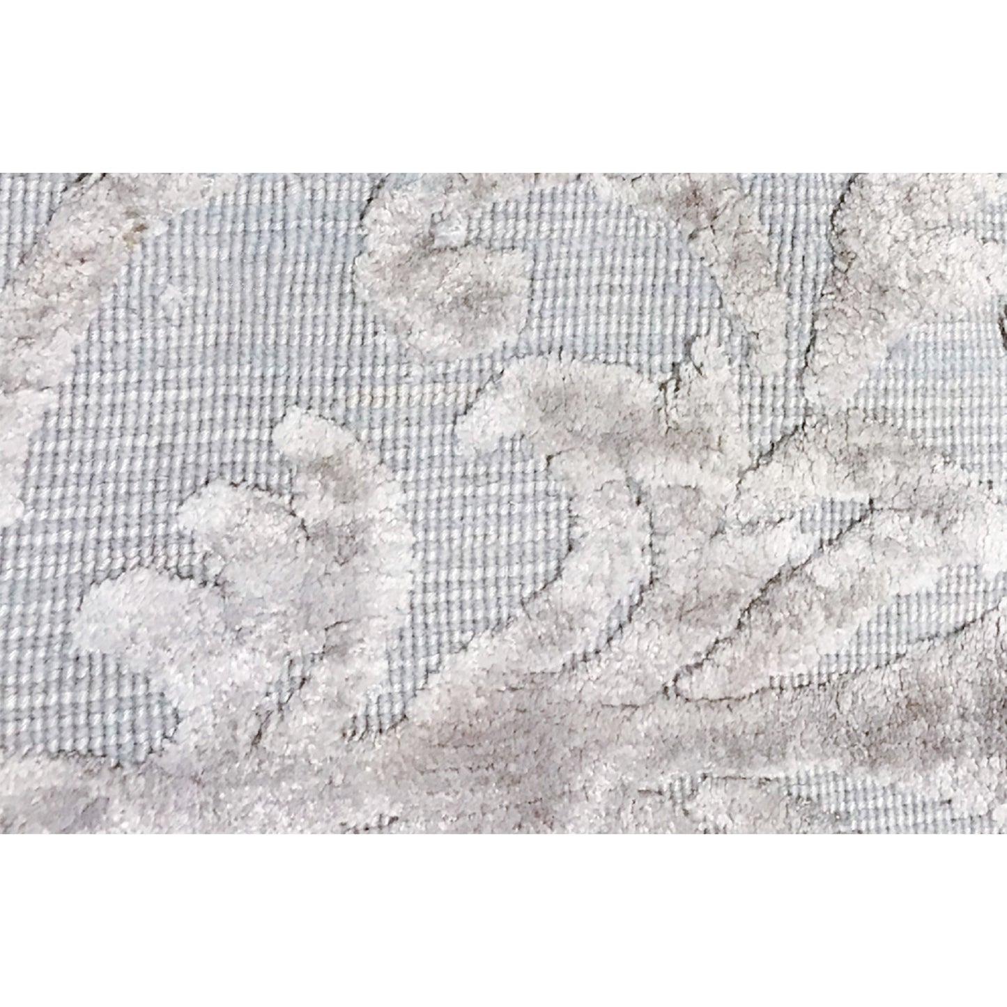 HANDLOOMED JACQUARD LORRAINE SILVER