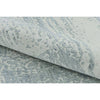 HANDLOOMED JACQUARD OPJ53 WHITE / TURQUOISE