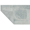 HANDLOOMED JACQUARD OPJ53 WHITE / TURQUOISE