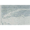 HANDLOOMED JACQUARD OPJ53 WHITE / TURQUOISE