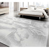 HANDLOOMED JACQUARD OPJ57 WHITE / GREY