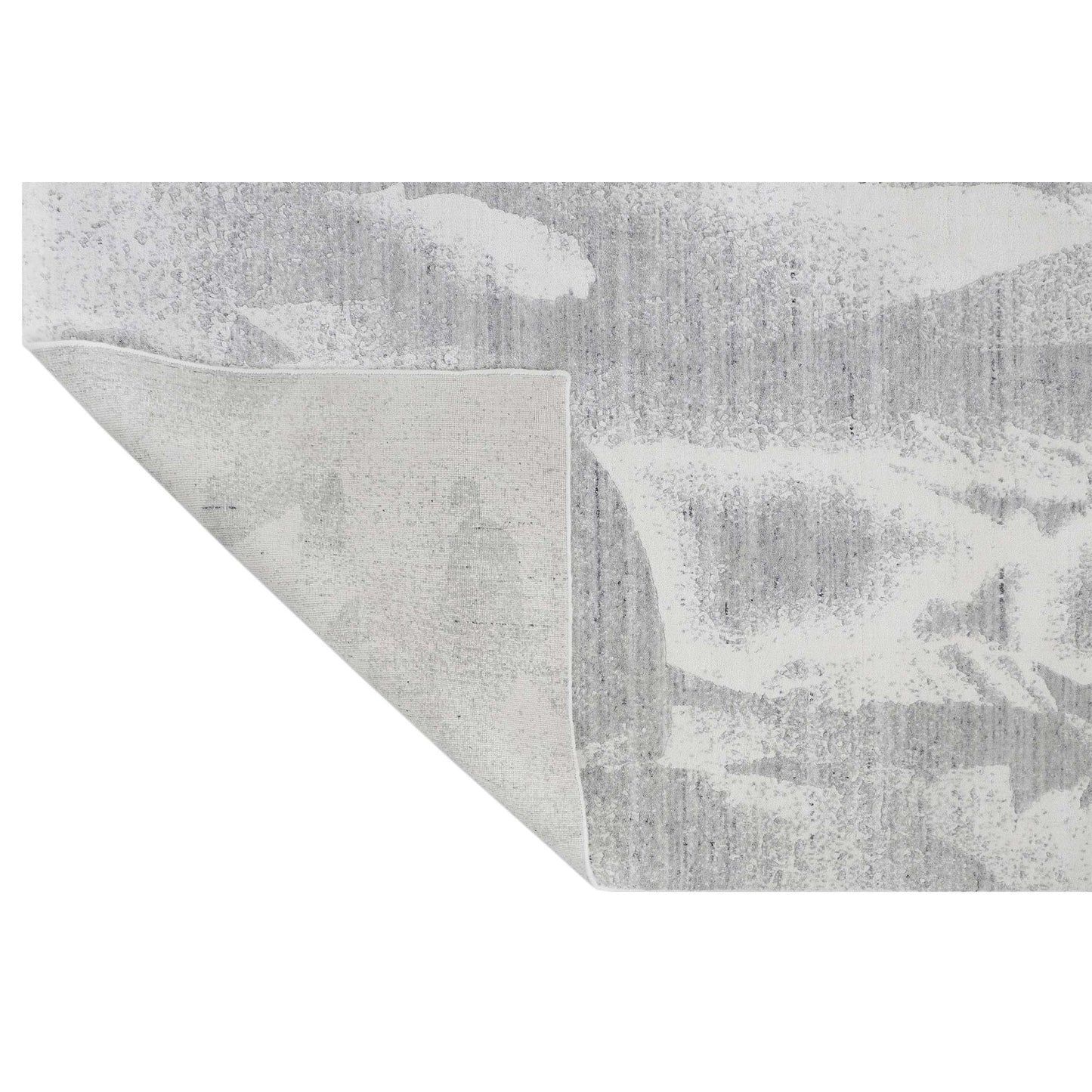 HANDLOOMED JACQUARD OPJ57 WHITE / GREY