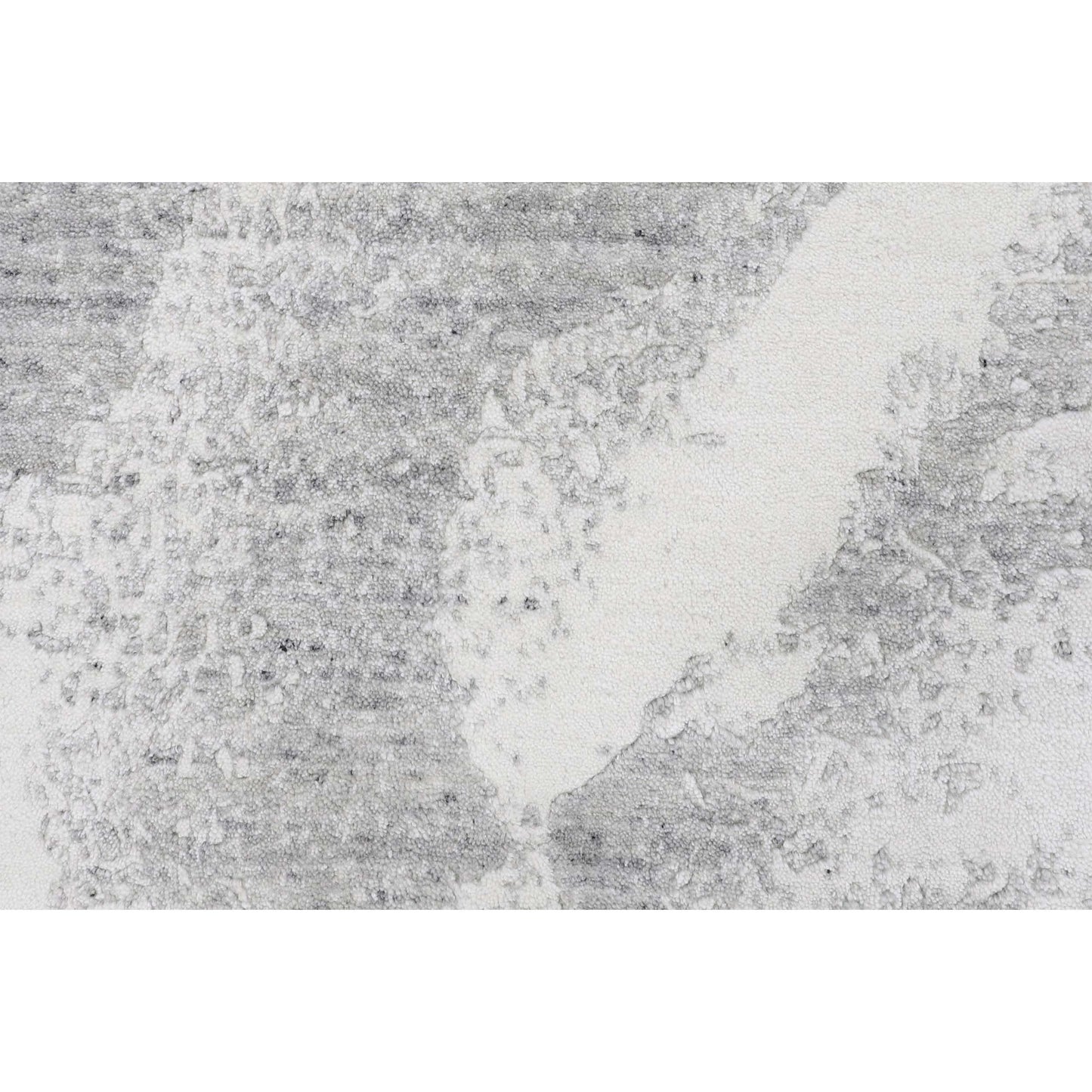 HANDLOOMED JACQUARD OPJ57 WHITE / GREY