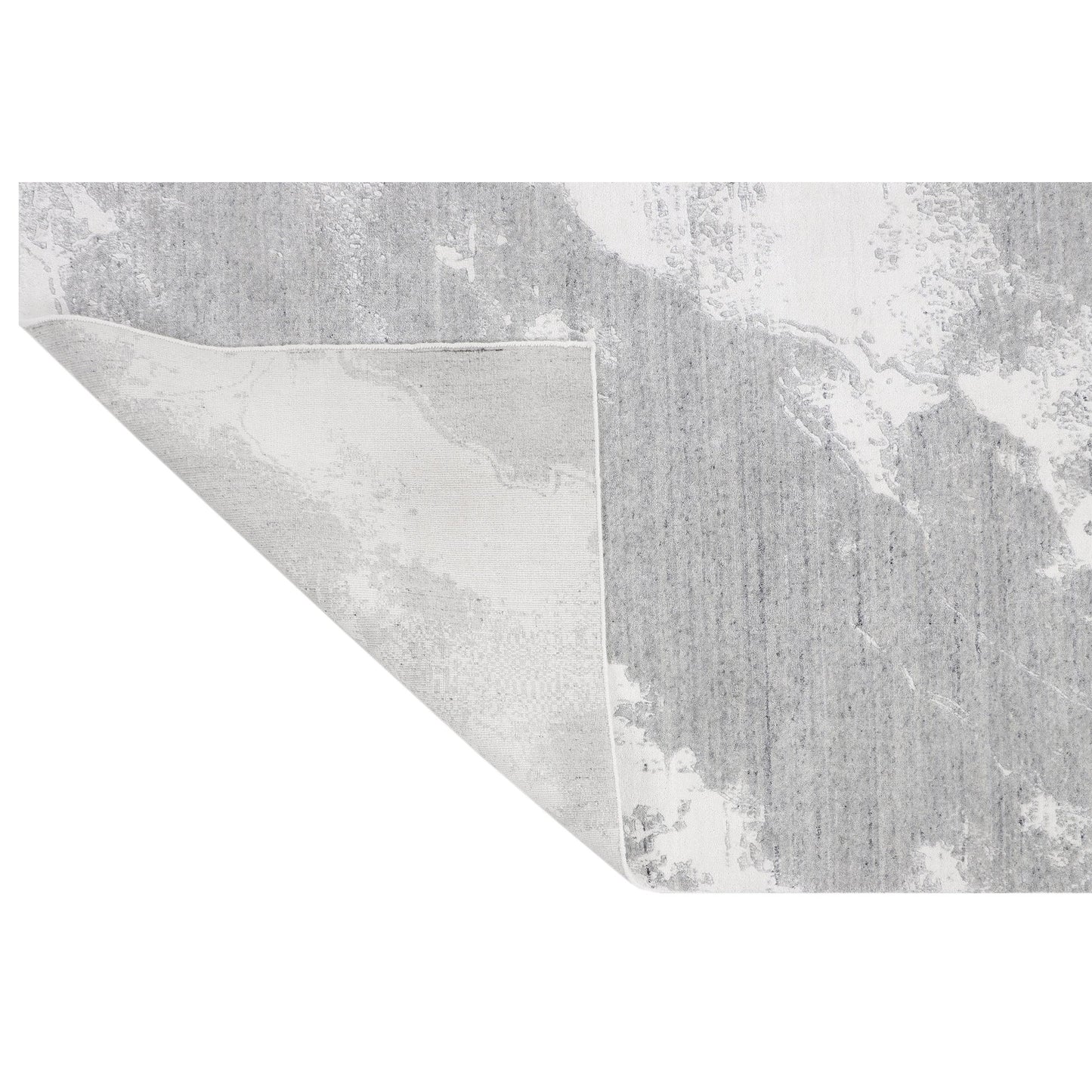 HANDLOOMED JACQUARD OPJ72 WHITE / GREY