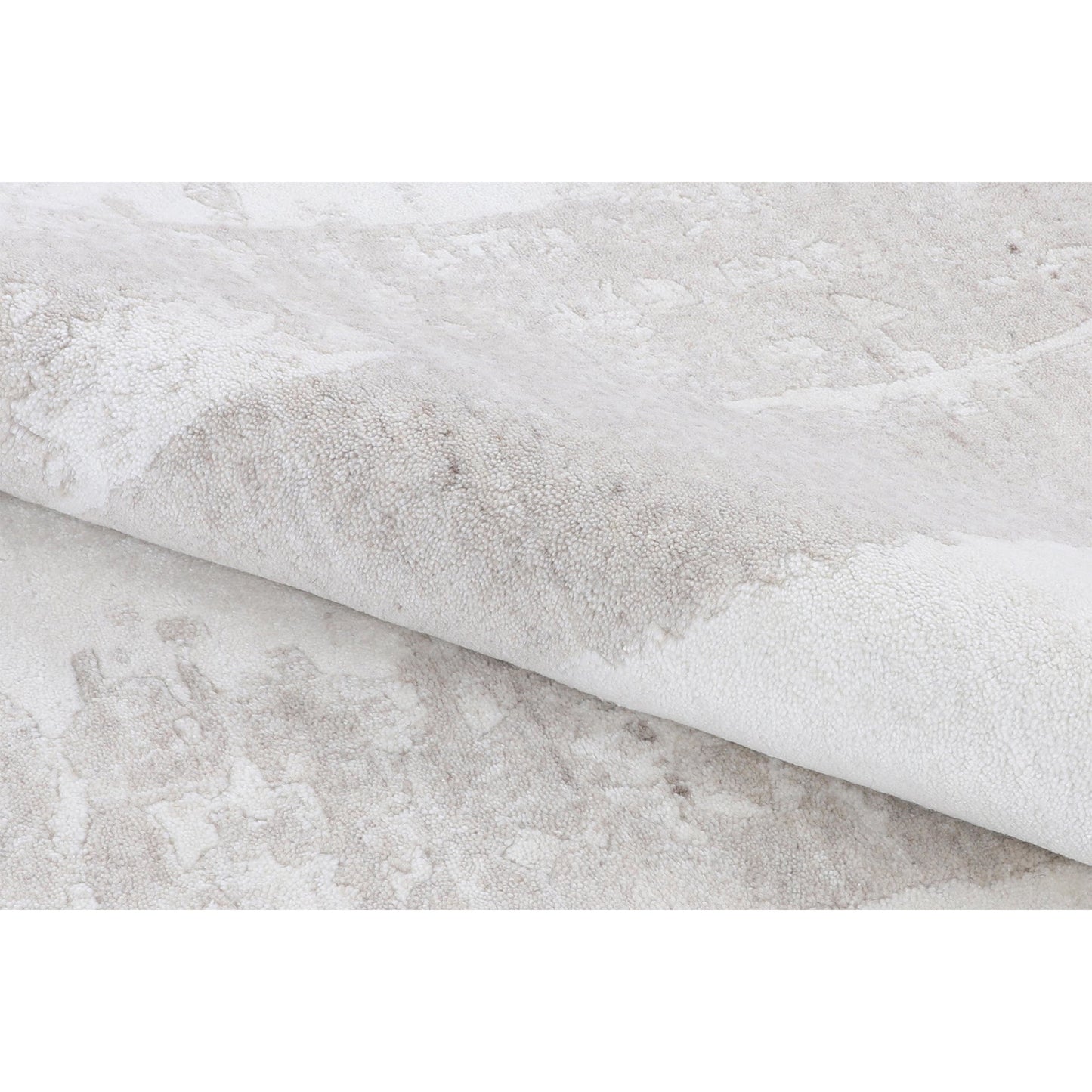 HANDLOOMED JACQUARD OPJ73 WHITE / BEIGE